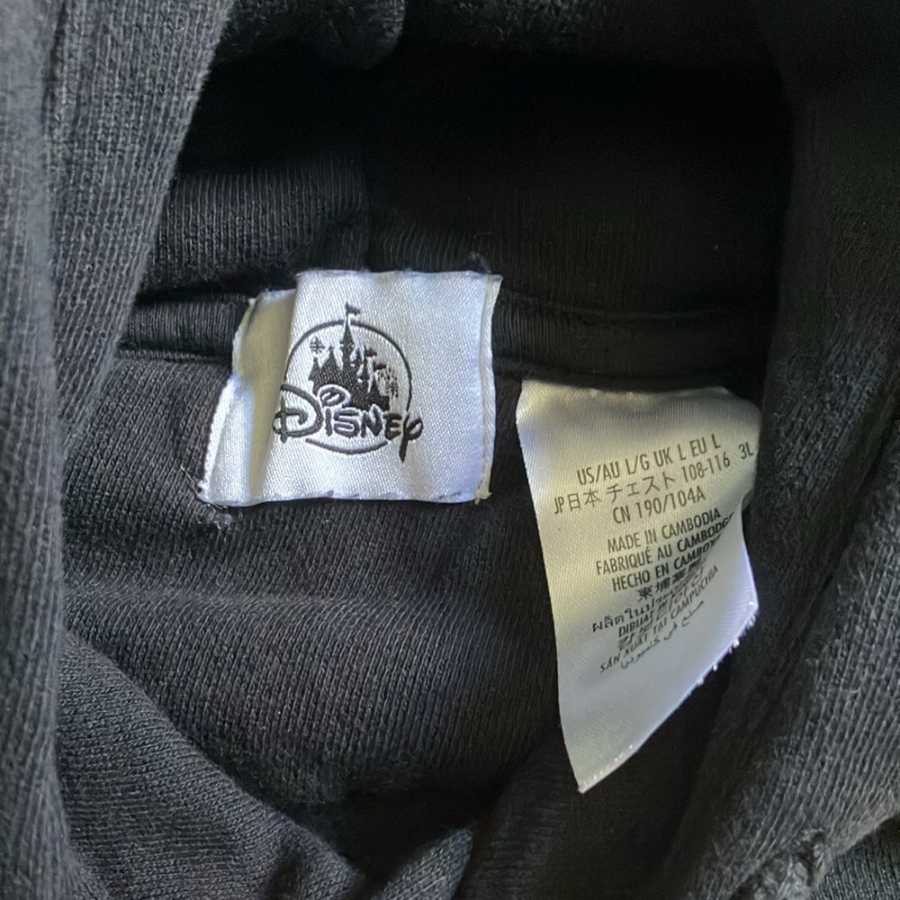 Disney World Mickey 2024 Hoodie L Colorful Black - Picture 8 of 9